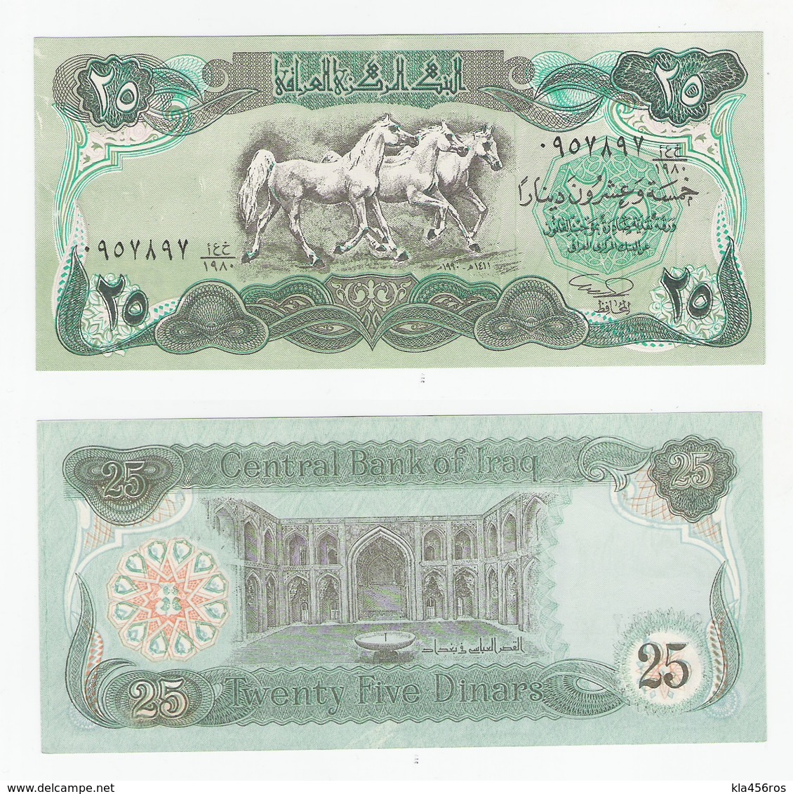 Irak  P. 74  25 Dinars 1990 UNC - Irak