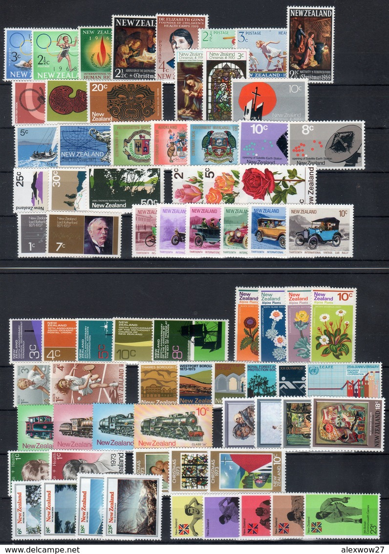 Nuova Zelanda 1968/1984 Lotto Serie Complete ** MNH / VF - Collections, Lots & Séries