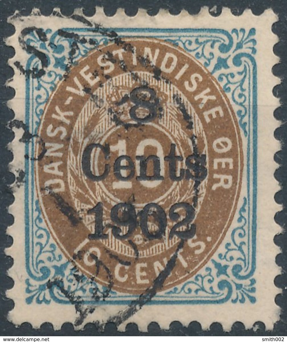 DENMARK West Indies - 1902 No 19 - Danemark (Antilles)