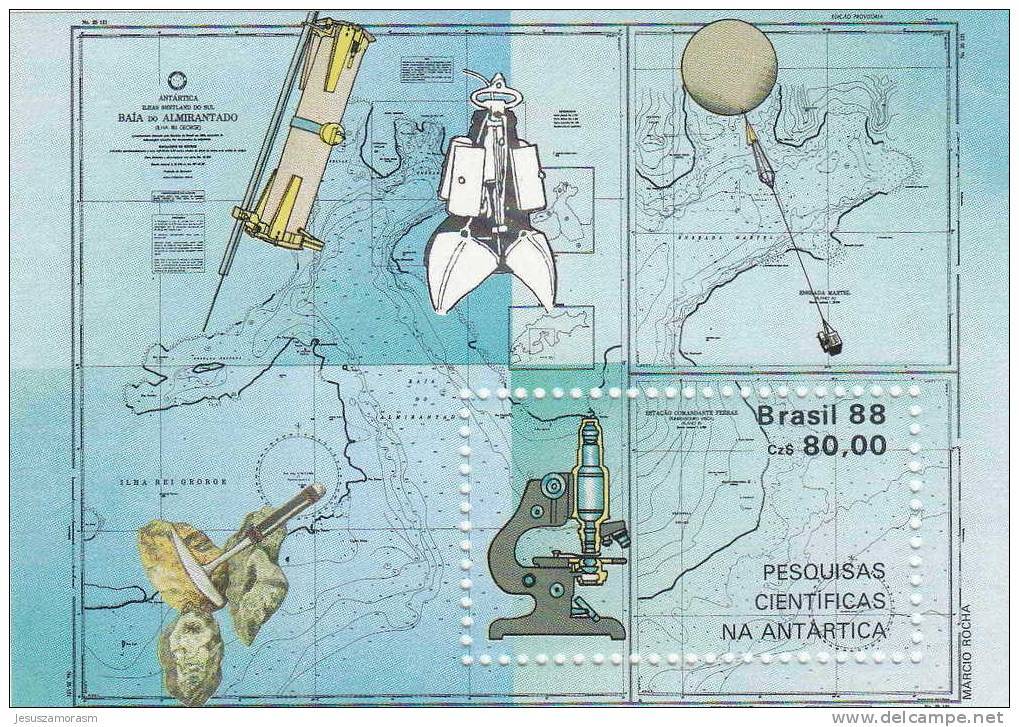 Brasil HB 71 - Hojas Bloque