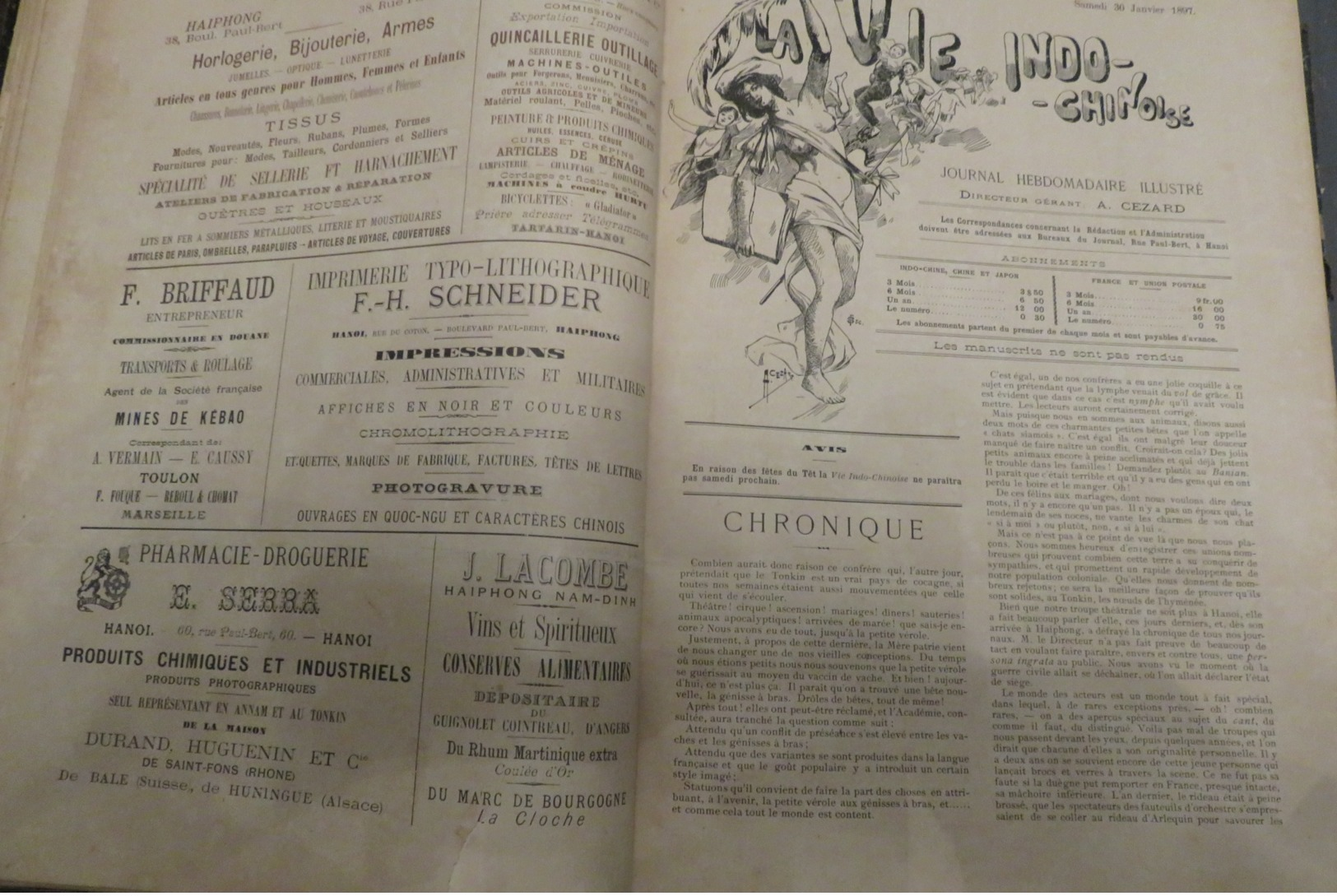 La Vie Indochinoise - 1850 - 1899