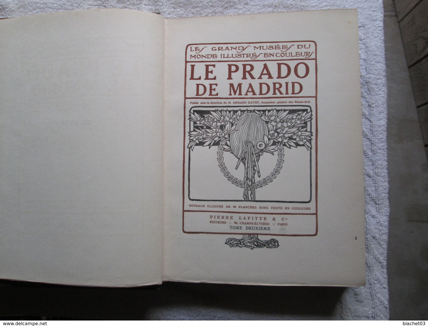 Le Musée Le Prado - Lots De Plusieurs Livres