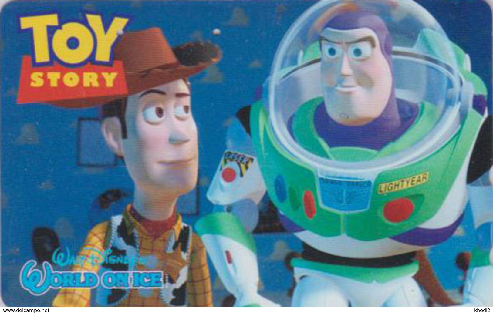 Telecarte Japon / 110-016 - DISNEY ON ICE - TOY STORY - Space 1 - JAPAN Movie Phonecard - Disney