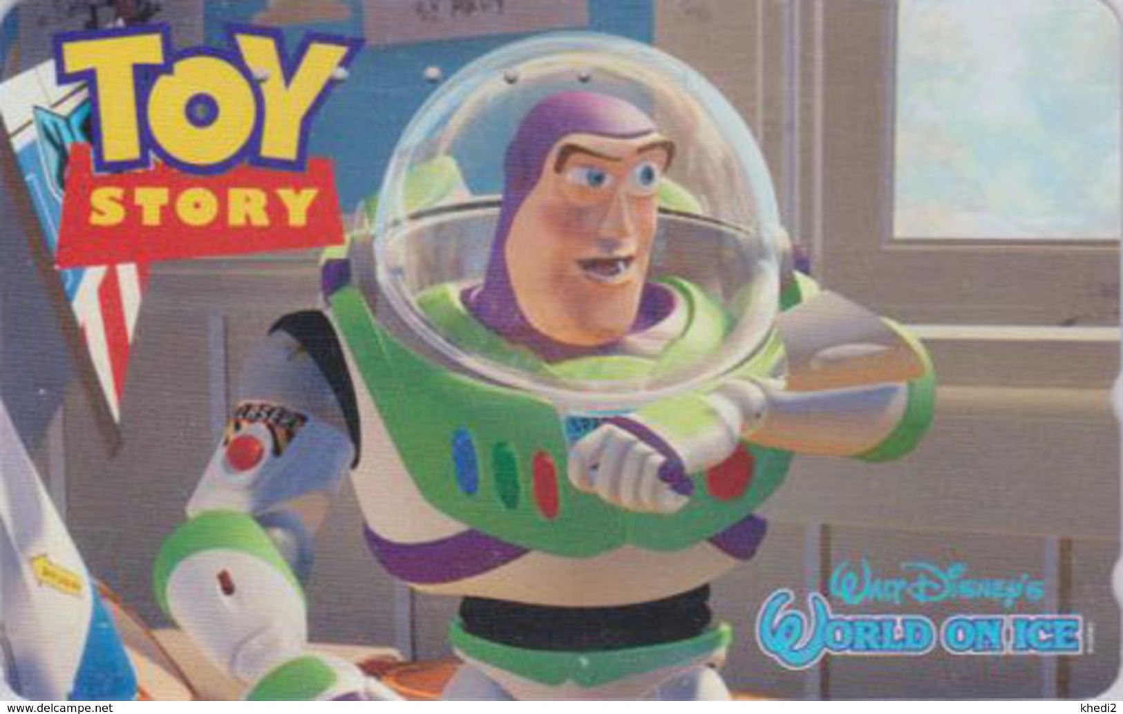 Telecarte Japon / 110-016 - DISNEY ON ICE - TOY STORY - Space 2 - JAPAN Movie Phonecard - Disney