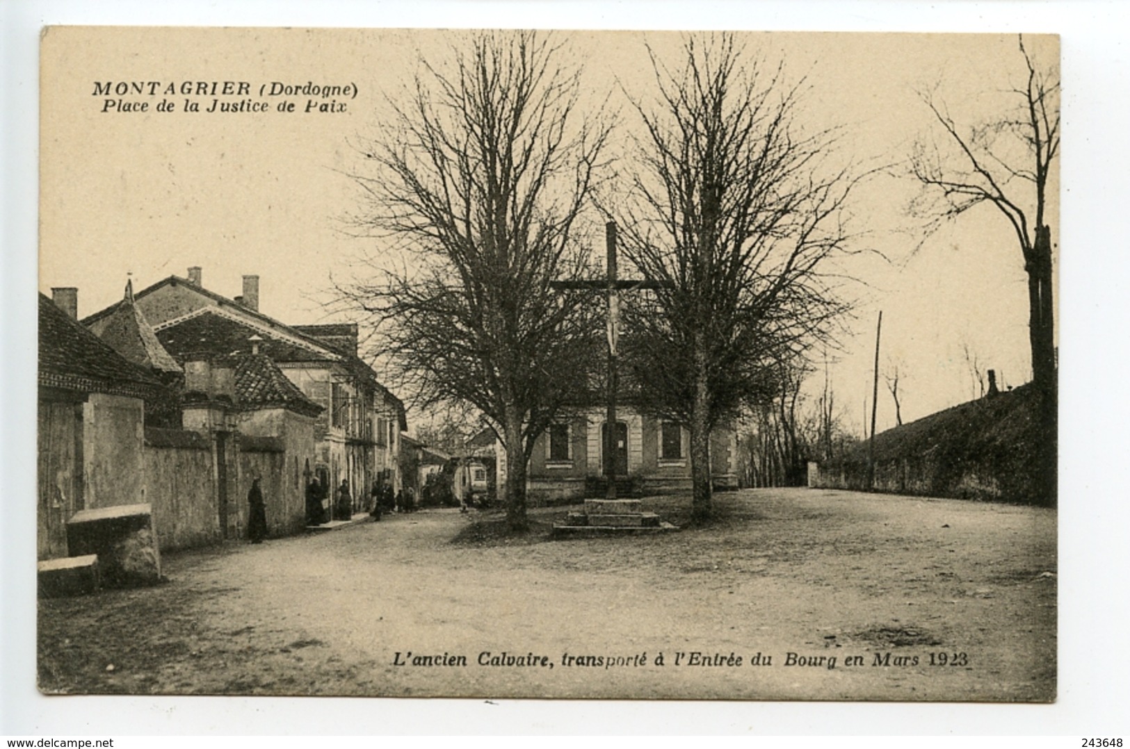 Montagrier Place De La Justice De Paix - Autres & Non Classés