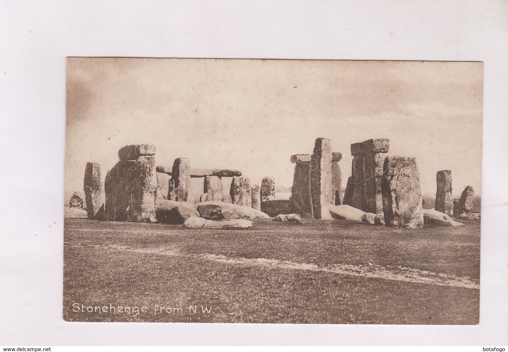 CPA STONHENGE FROM N.W En 1916! - Autres & Non Classés