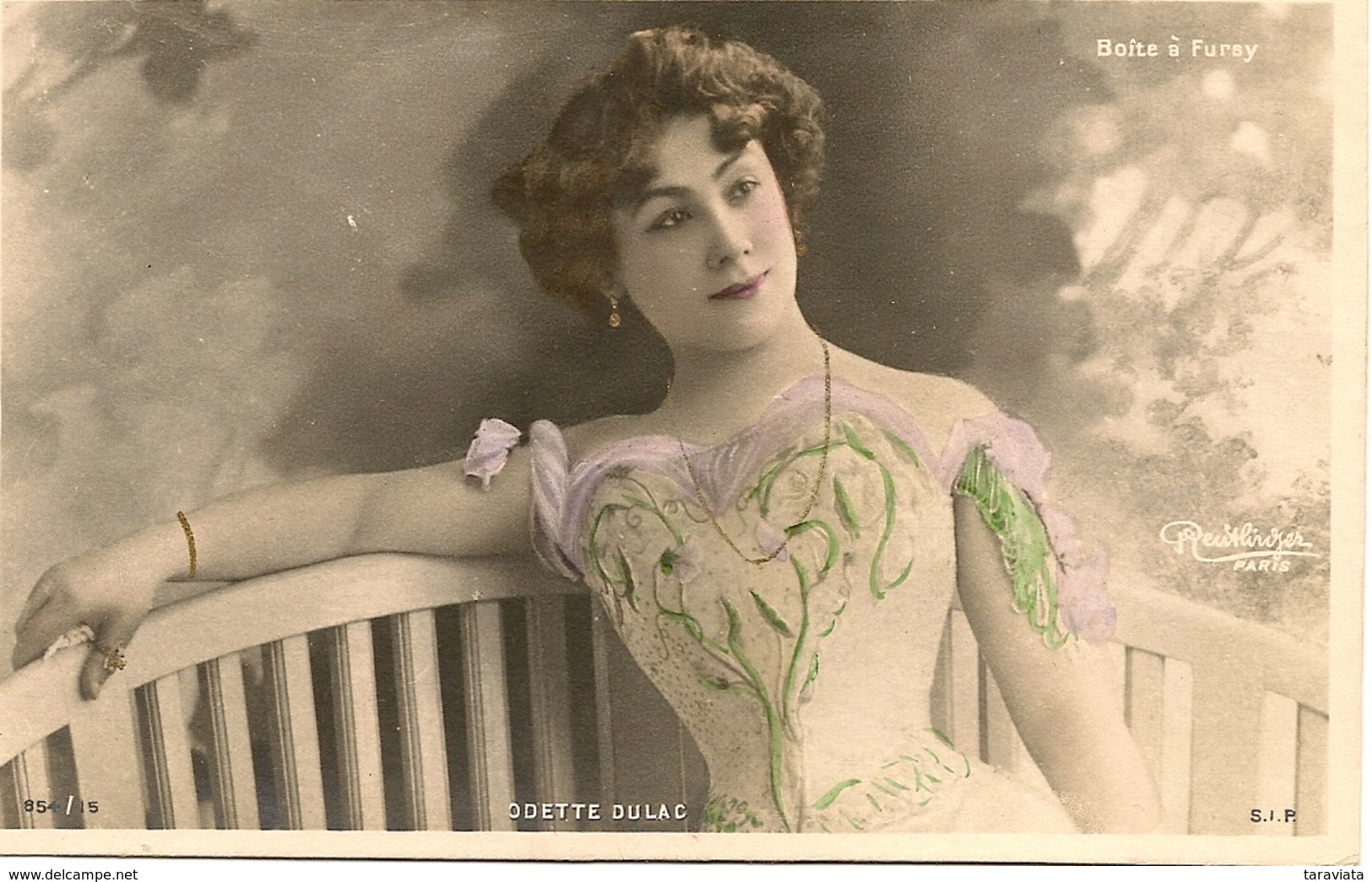 Odette DULAC Chanteuse Chanson Opérette Artiste Femme Photo REUTLINGER - Künstler