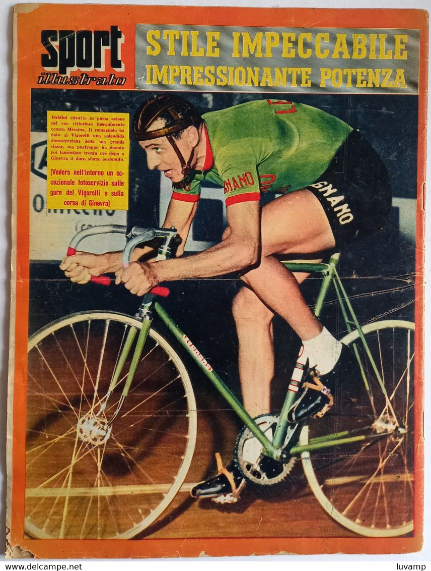 SPORT ILLUSTRATO  N. 37  DEL   12 SETTEMBRE 1957 (CART 51) - Sport