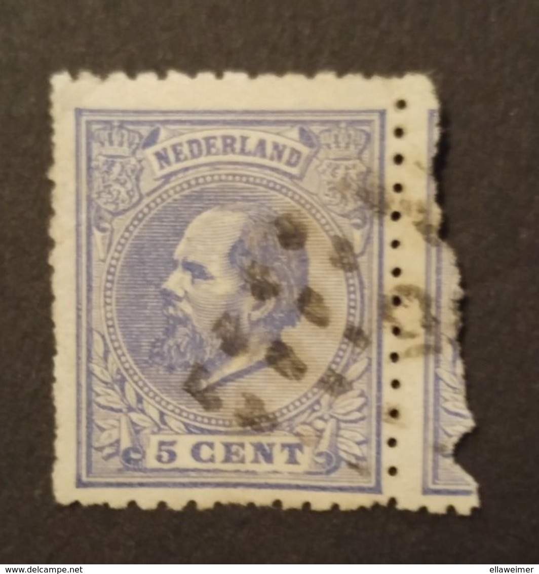 Nederland/Netherlands - Nr. 19E Met Puntstempel 5 - Unused Stamps