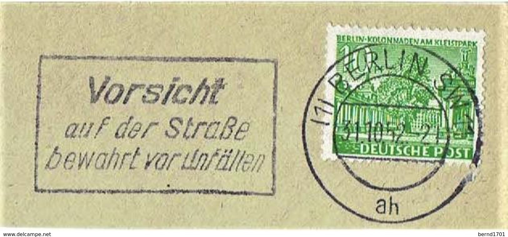 Germany / Berlin - Werbestempel (S667) - Macchine Per Obliterare (EMA)