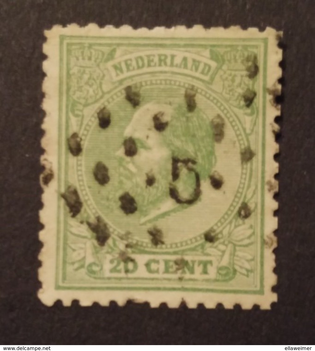 Nederland/Netherlands - Nr. 24D Met Puntstempel 5 - Unused Stamps