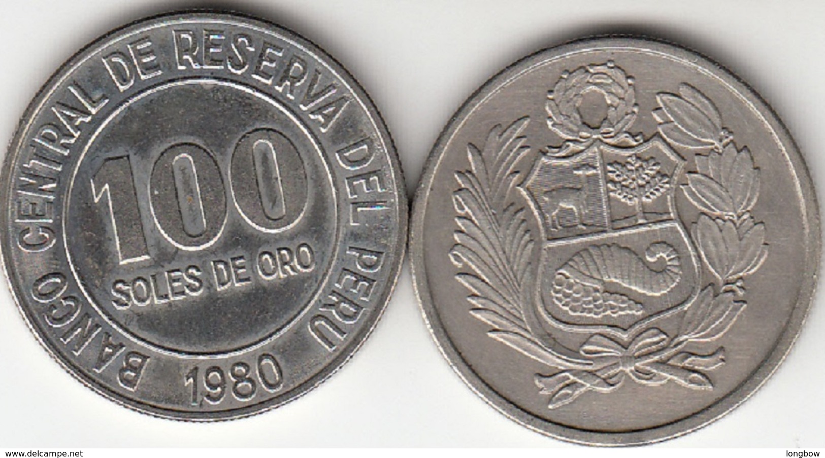 Perù 100 Soles 1980 Republic KM#283 - Used - Pérou