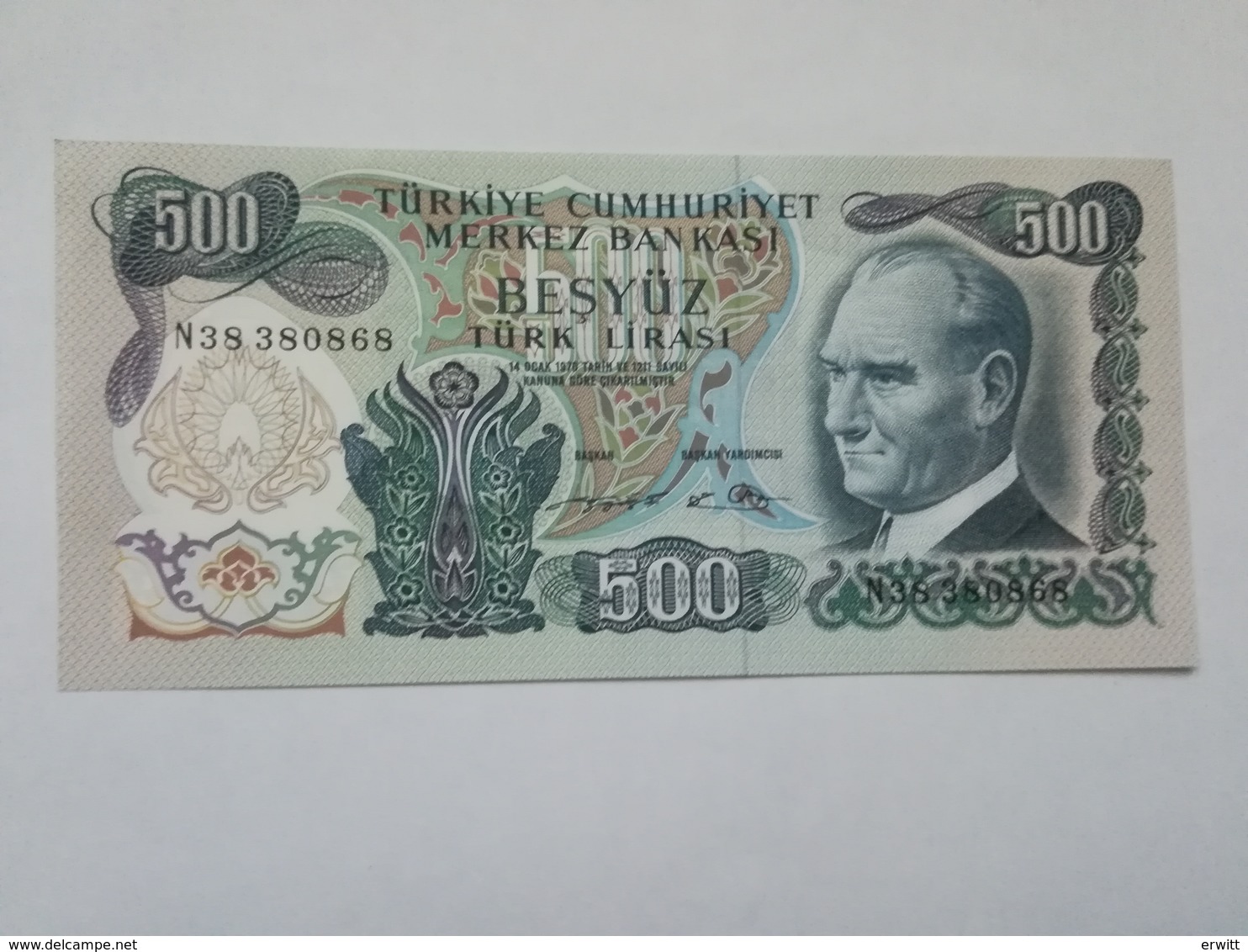 TURCHIA 500 LIRASI 1970 - Turchia