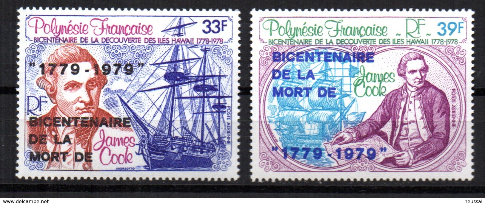 Serie Nº A-142/3 Polinesia Francesa - Nuevos