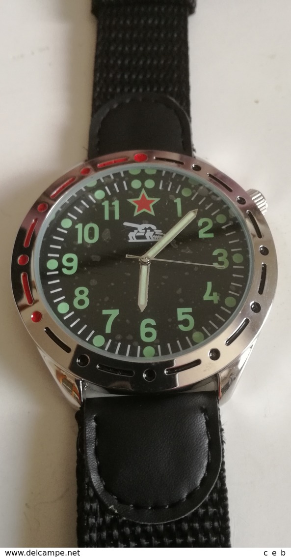 Reloj Tanquista Ejército URSS CCCP. Rusia Comunista. Guerra De Afghanistán. Réplica - Andere & Zonder Classificatie