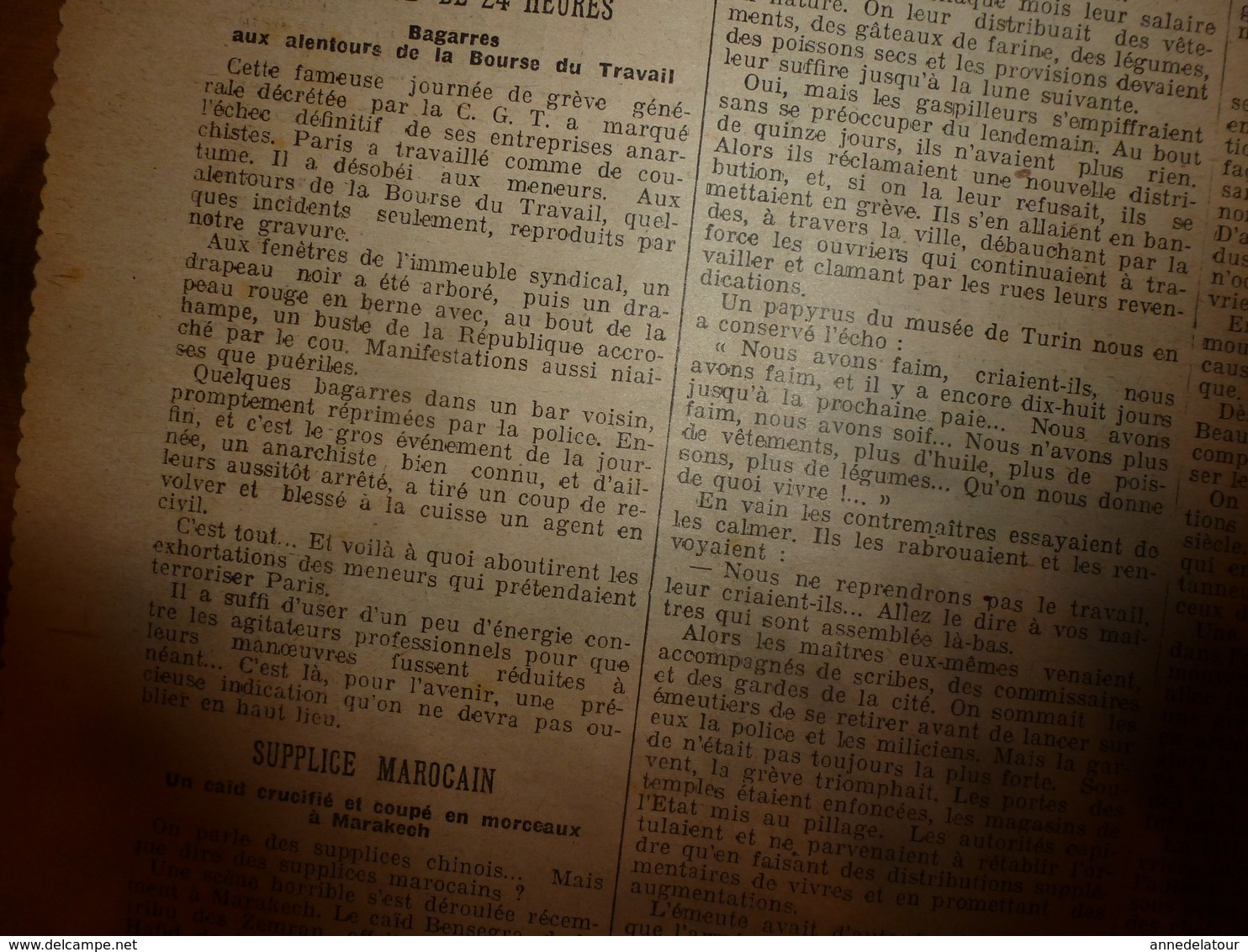 1908 LE PETIT JOURNAL:Supplice Marocain à Marakech; Celestin Branchu Le Gréviste De Commercy;Journal D'un Amoureux;etc - Le Petit Journal