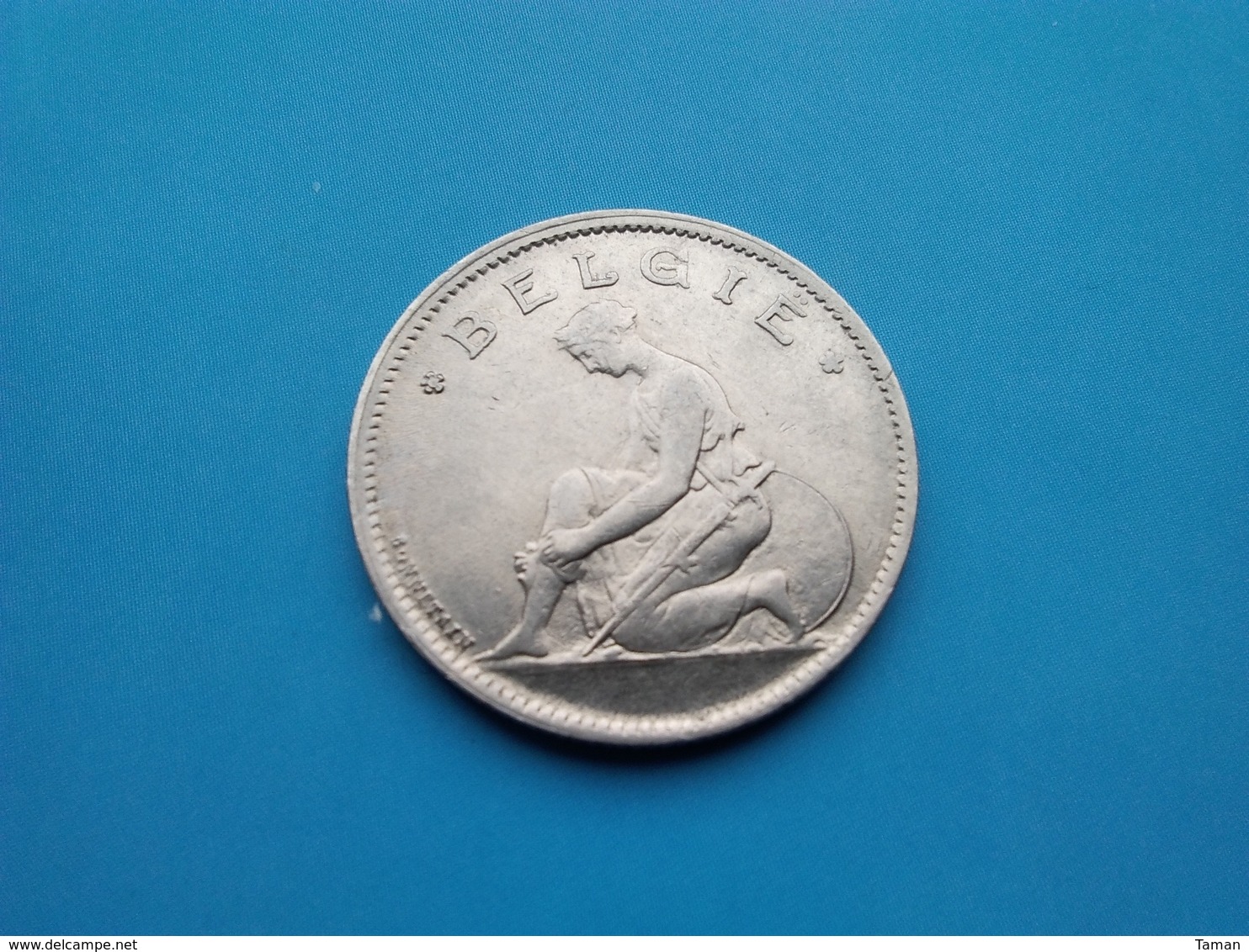 BELGIQUE   1 Franc  1929 - 1 Franc