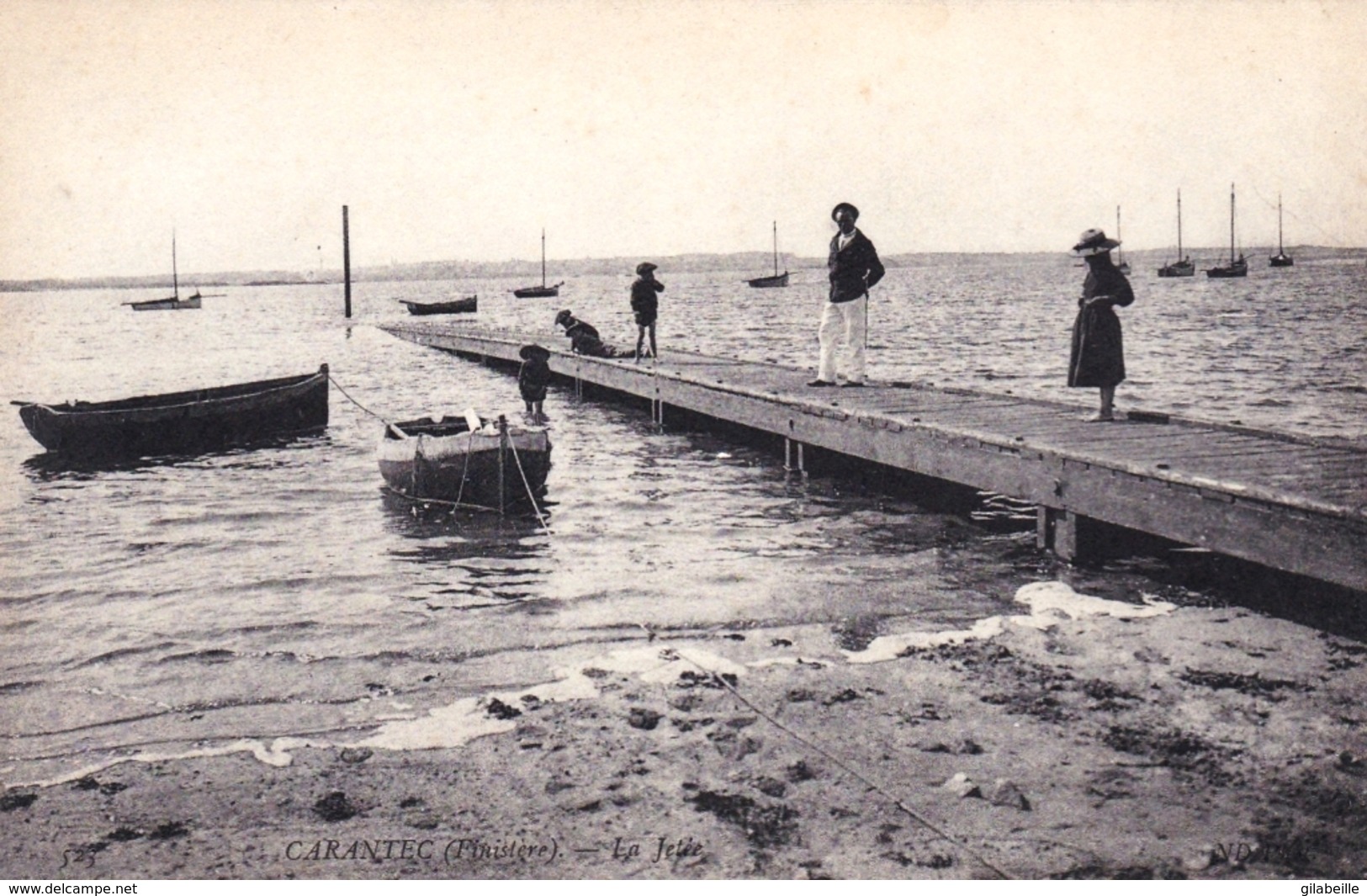 29 - Finistere -  CARANTEC - La Jetée - Carantec