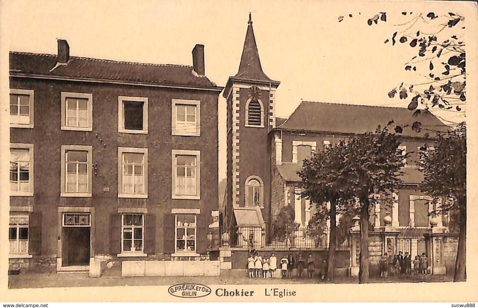 Chockier - L'Eglise (animée, Préaux) - Flémalle