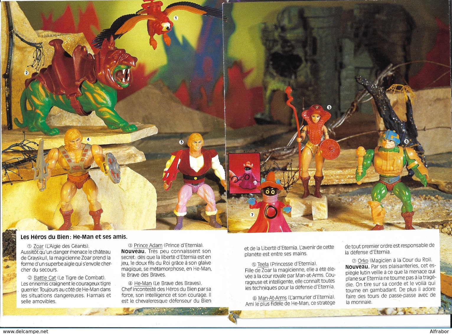 Maîtres De L'Univers - Catalogue Figurines 1985 - 16 Pages - Etat Impeccable ! - Autres & Non Classés