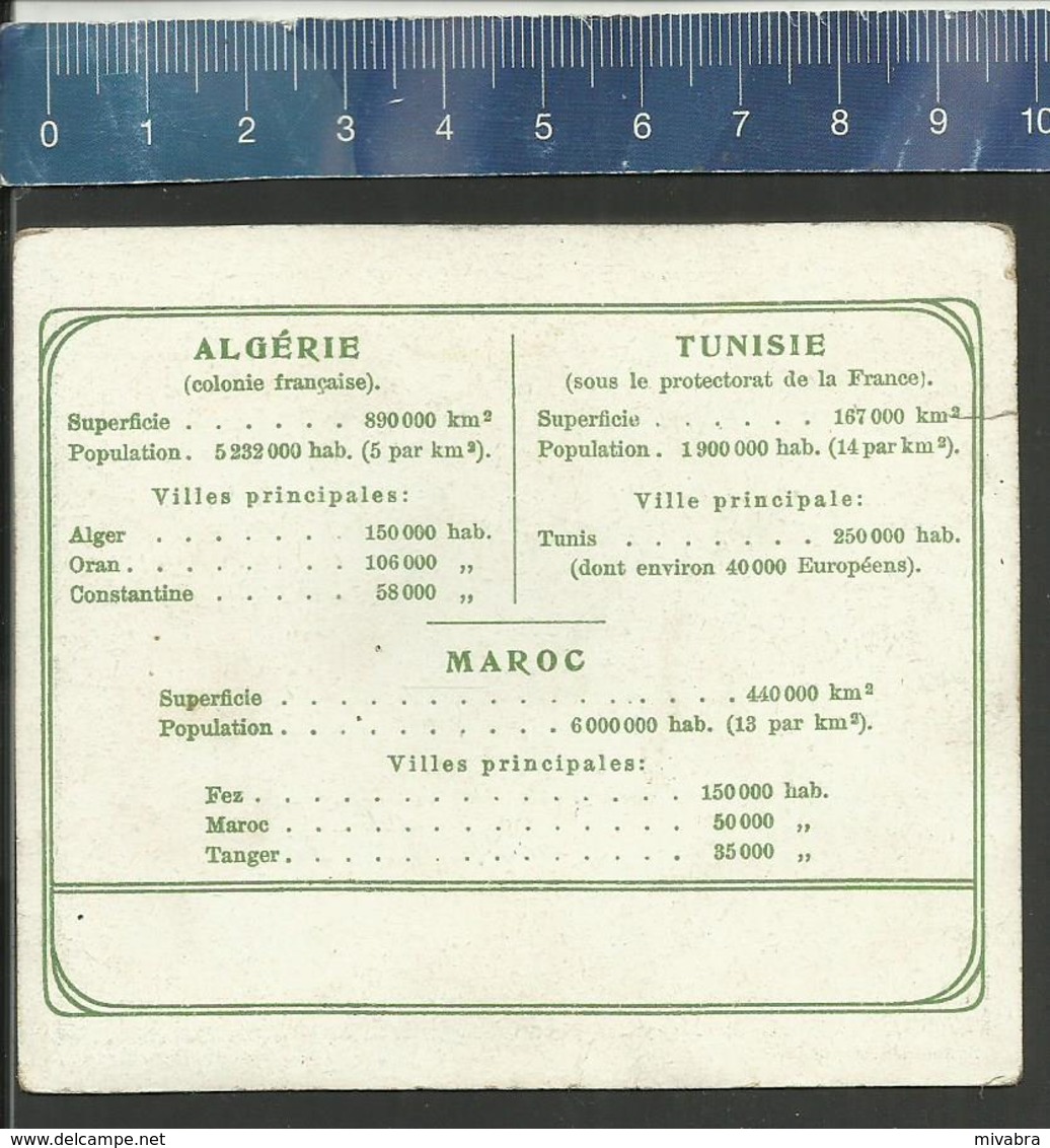 ALGÉRIE - TUNISIE - MAROC - CARTE ANCIENNE -  PETIT ATLAS DE POCHE UNIVERSEL ÉDITIONS JEHEBER GENÈVE - Geographical Maps