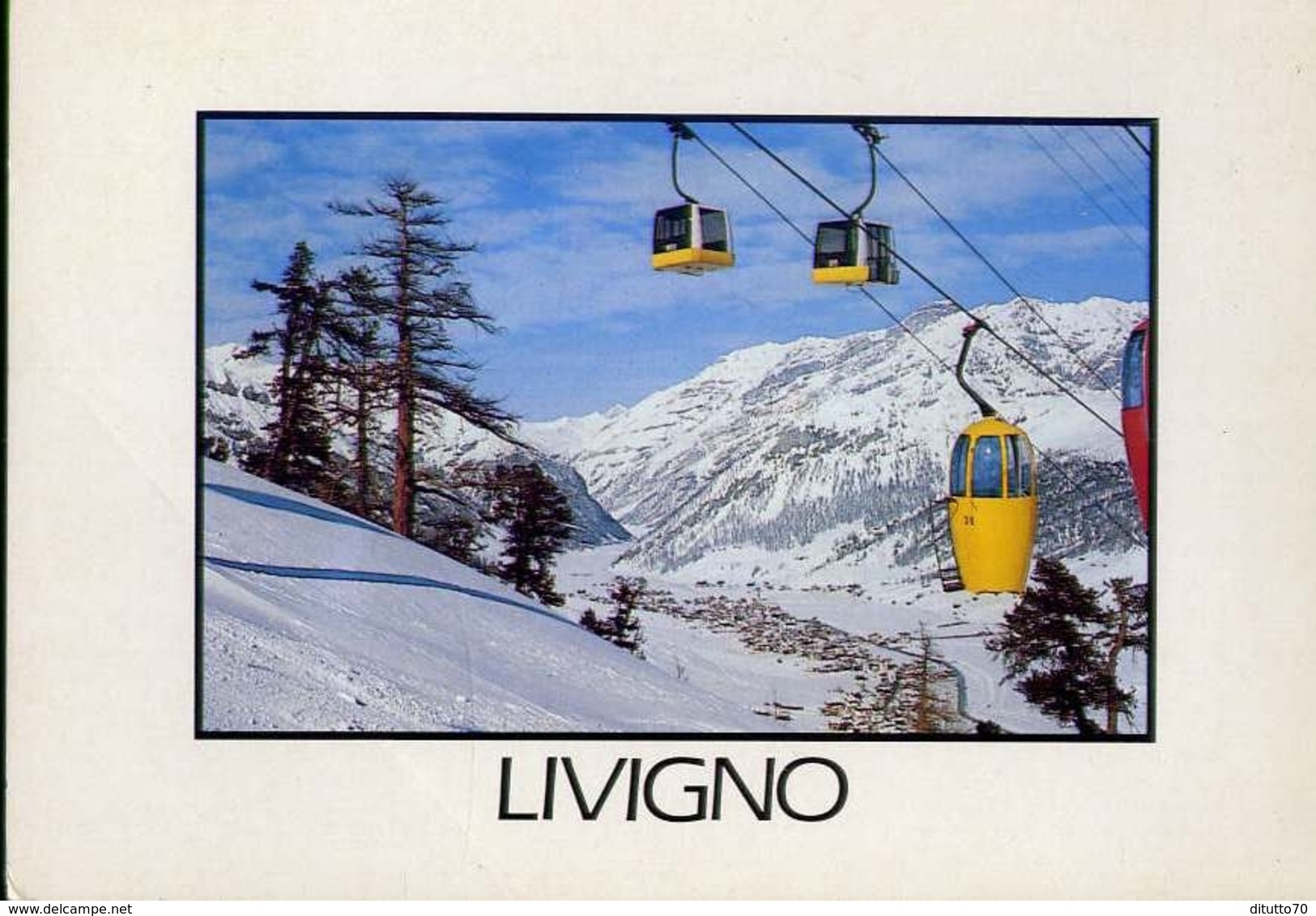 Livigno - Sondrio - 5680 - Formato Grande Viaggiata – E 10 - Sondrio