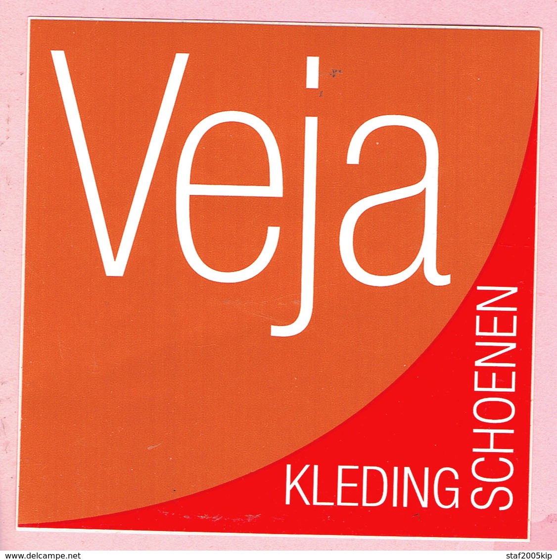 Sticker - Veja - Kleding - Schoenen - Merksplas - Autocollants