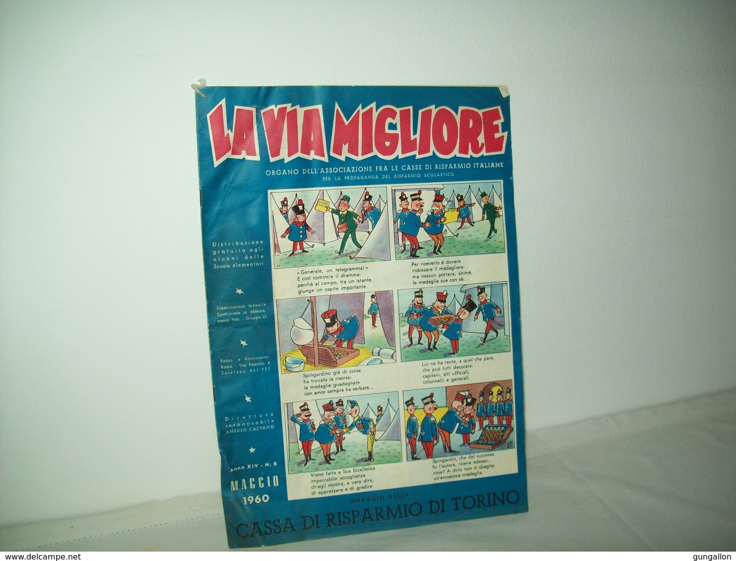 La Via Migliore(1960)   Anno XIIV  N. 8 - Altri & Non Classificati