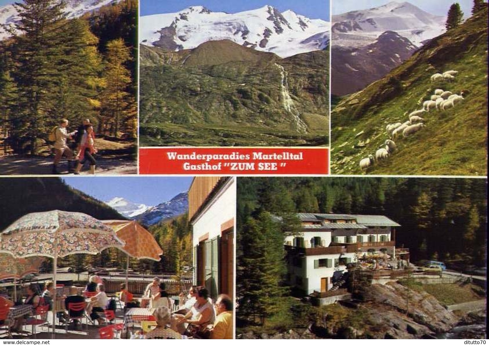 Martelltal - Vinschgau - Bolzano - Gasthof Zum See - Formato Grande Non Viaggiata – E 10 - Bolzano