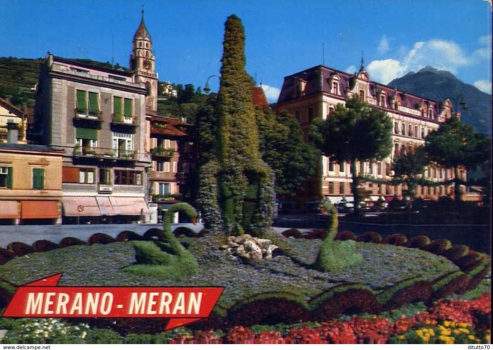 Merano - Passeggiata - Formato Grande Viaggiata Mancante Di Affrancatura – E 10 - Merano