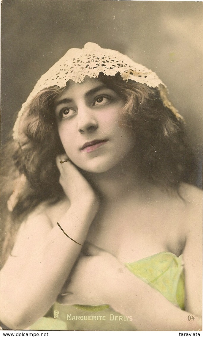 Marguerite  DERLYS  Chanteuse Café Concert Artiste  Femme - Künstler