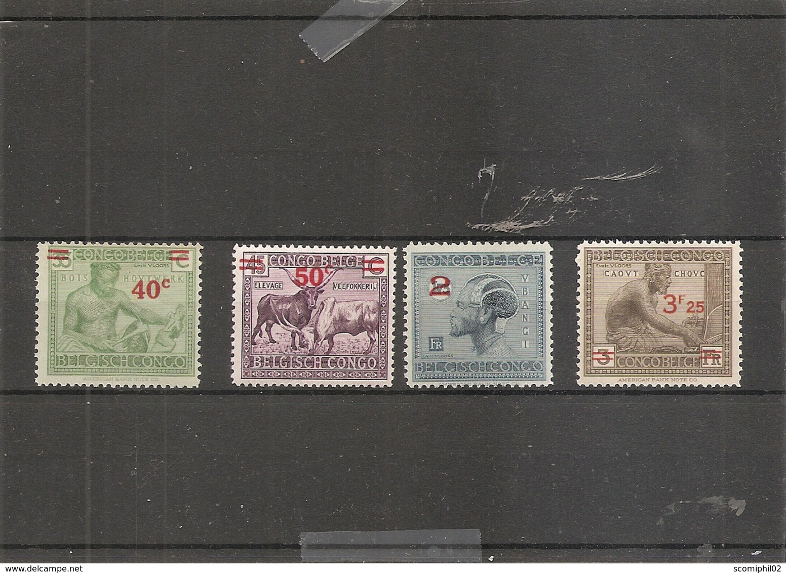 Congo Belge ( 159/161A XXX -MNh) - 1923-44: Mint/hinged