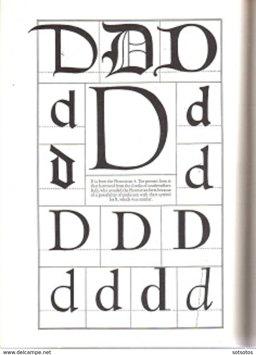 THE ALPHABET and ELEMENTS of LETTERING: Frederc GOUDY Ed. DOVER PUBLICATIONS, New York 1963