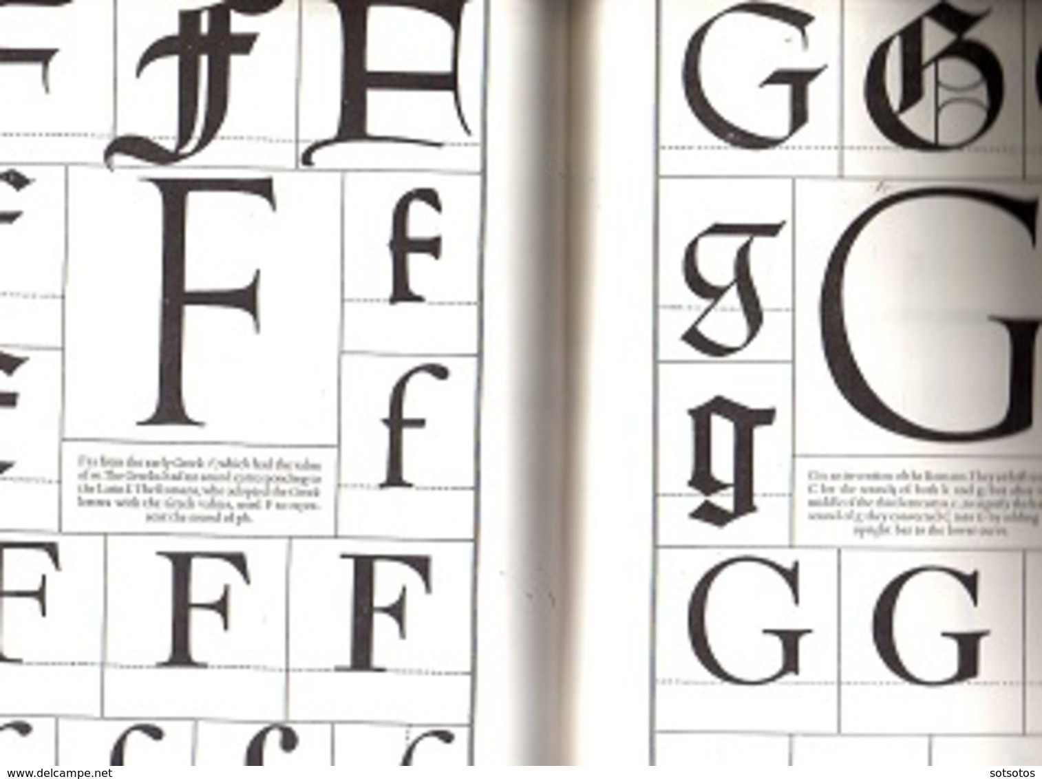 THE ALPHABET and ELEMENTS of LETTERING: Frederc GOUDY Ed. DOVER PUBLICATIONS, New York 1963