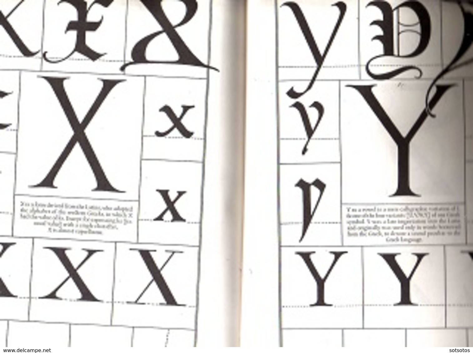 THE ALPHABET and ELEMENTS of LETTERING: Frederc GOUDY Ed. DOVER PUBLICATIONS, New York 1963