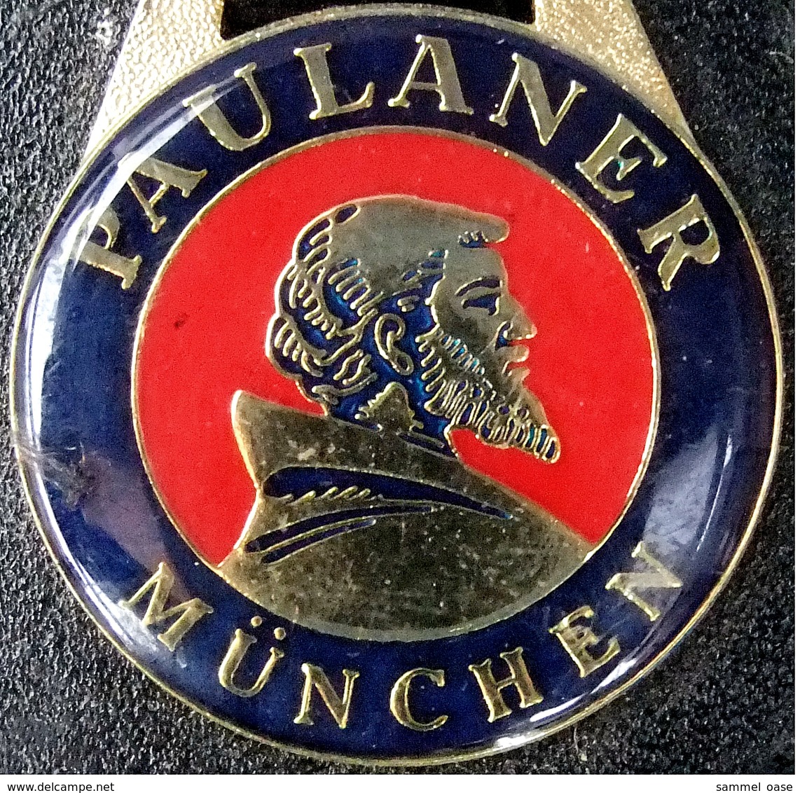 Schlüsselanhänger Paulaner München - Metall / Leder - Schlüsselanhänger