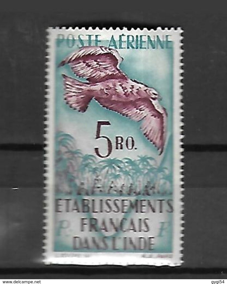 Indes Françaises Poste Aérienne 1949 Cat Yt N° 20 Neuf Sans Charnière Mais Trace De Stylo - Unused Stamps