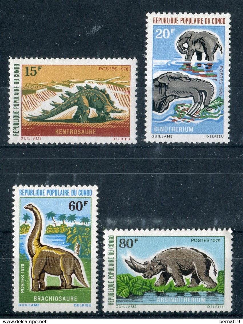 Congo 1970. Yvert 275-78 ** MNH. - Nuevas/fijasellos