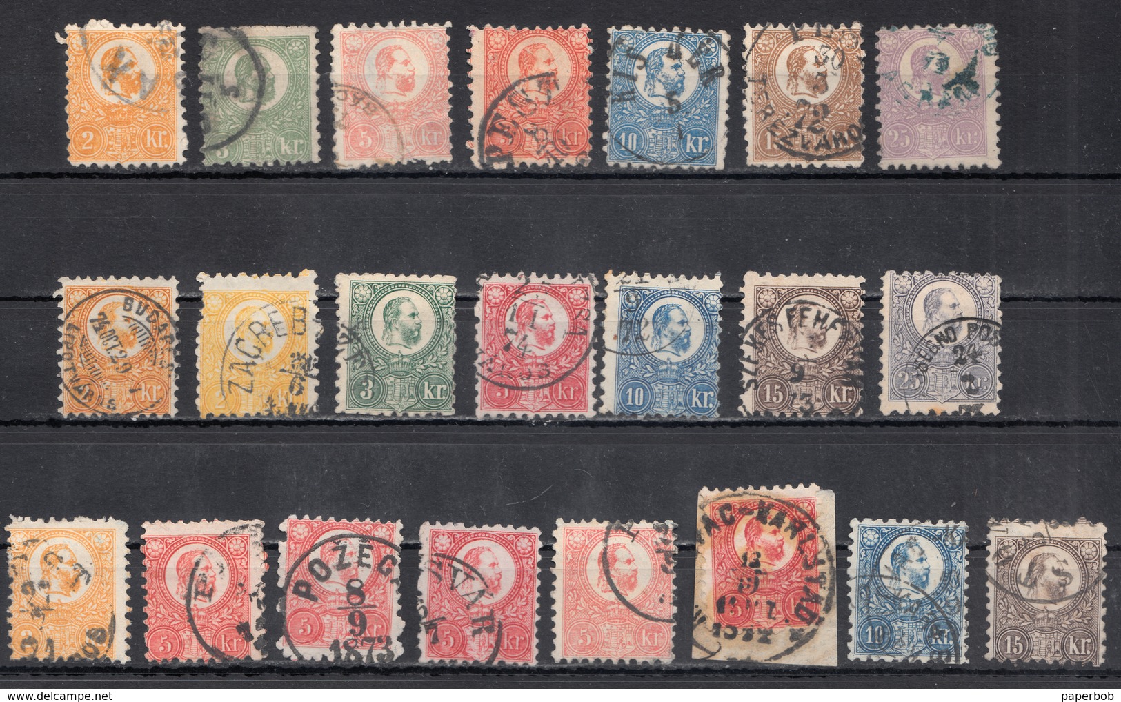 HUNGARY 1871 - Used Stamps