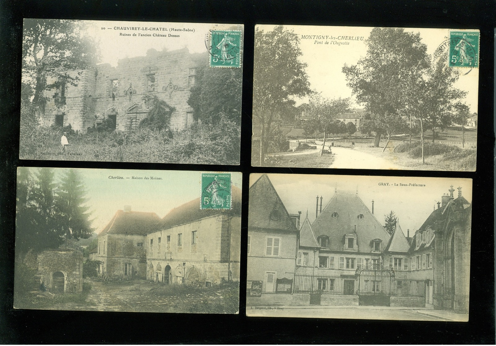 Lot de 40 cartes postales de France  Haute - Saône  Lot van 40 postkaarten van Frankrijk ( 70 ) - 40 scans