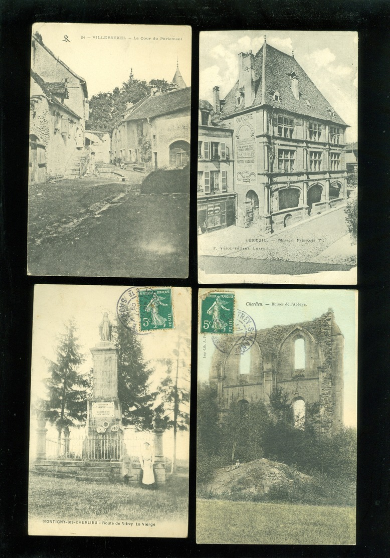 Lot de 40 cartes postales de France  Haute - Saône  Lot van 40 postkaarten van Frankrijk ( 70 ) - 40 scans