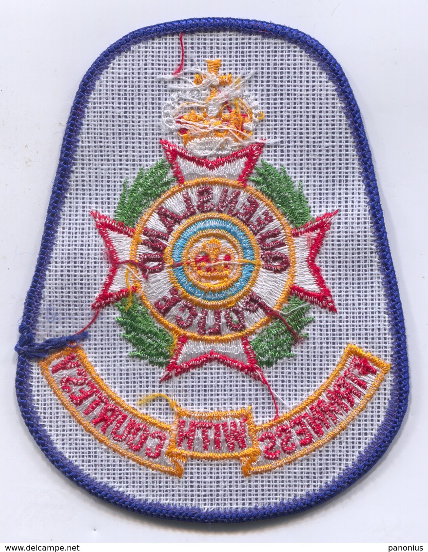 Queensland  Police Polizei - Australia, Patch, D 95 X 75 Mm - Police & Gendarmerie