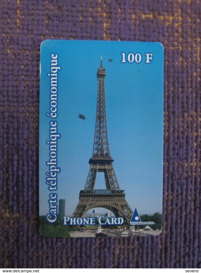 Eiffel Towerused,edge Tiny Damaged - Otros & Sin Clasificación