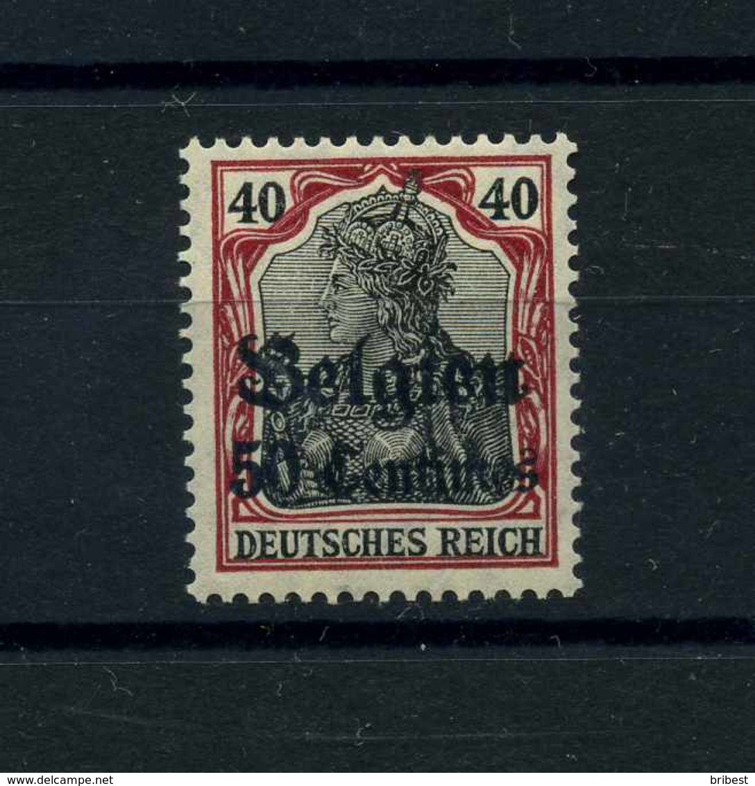 LP IN BELGIEN 1914 Nr 6 Postfrisch (109756) - Besetzungen 1914-18