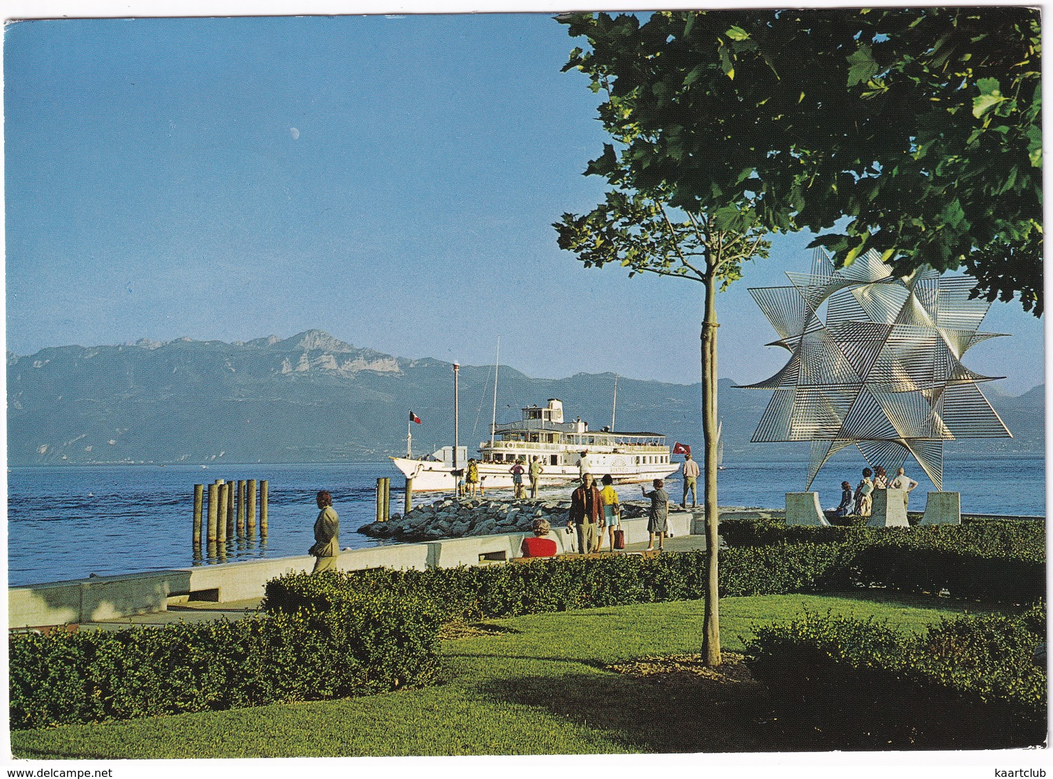 Lausanne-Ouchy - Lac Léman : Salonboot  - (Suisse/Schweiz) - Lausanne