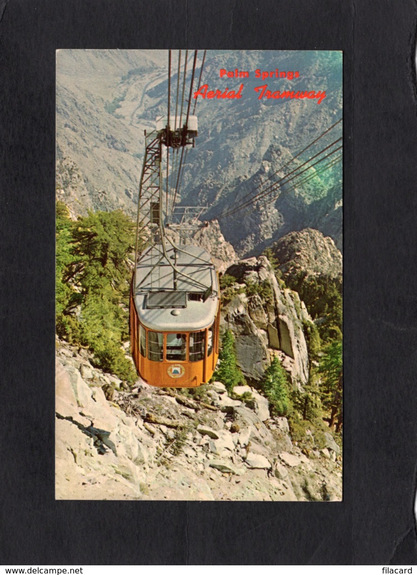 82783    Stati Uniti,   Palm Springs,  California,  Aerial  Tramway,  VG  1967 - Palm Springs