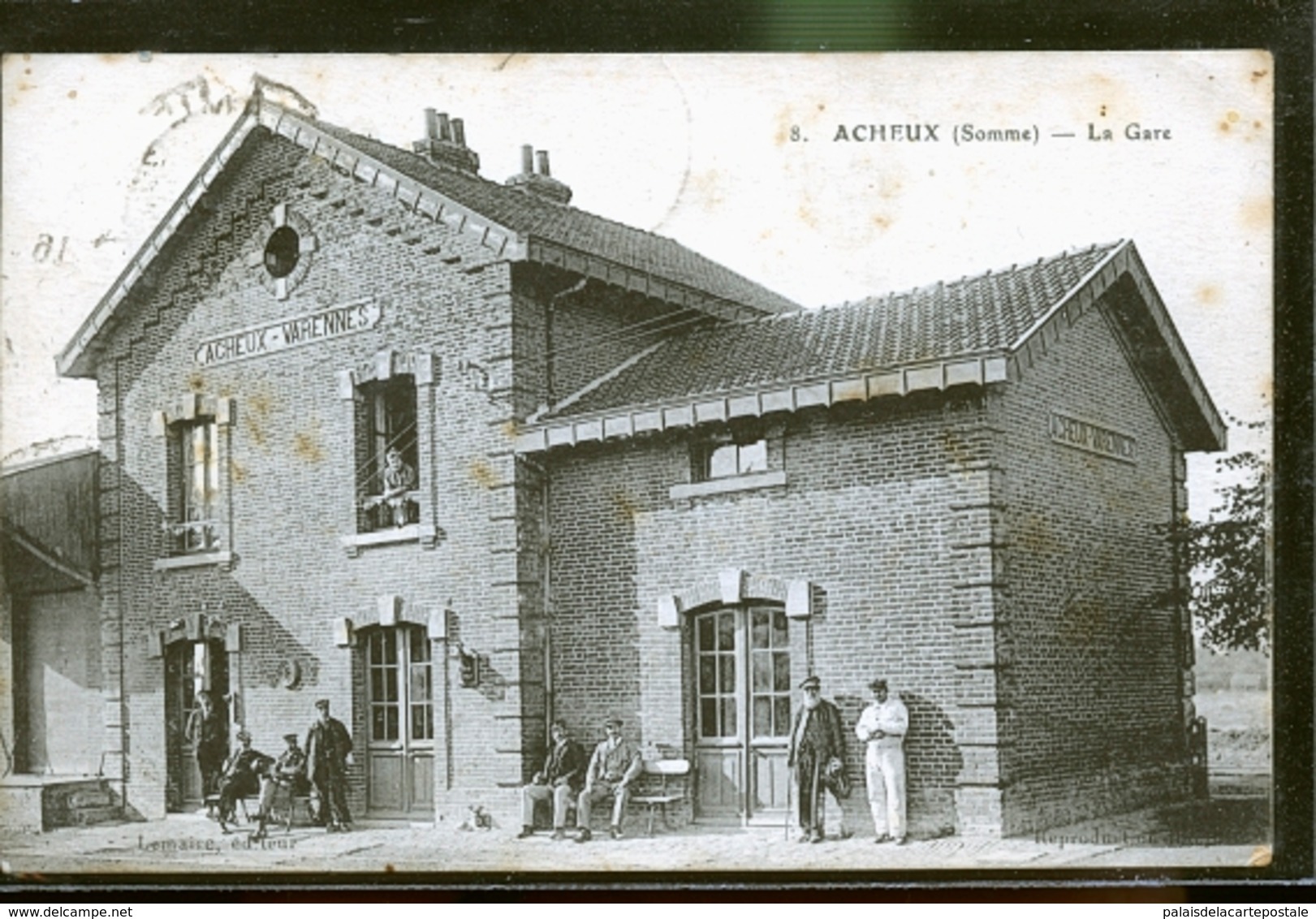 ACHEUX LA GARE        JLM - Acheux En Amienois