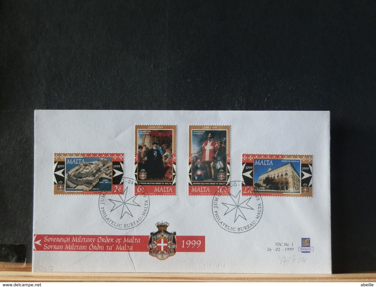 A8704    FDC  ORDER DE  MALTA - Malta