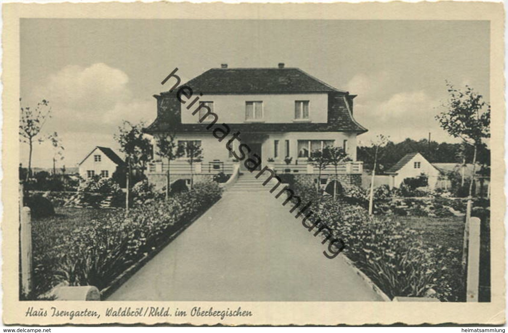 Waldbröl - Haus Isengarten - Verlag M. Flamm Waldbröl - Waldbroel