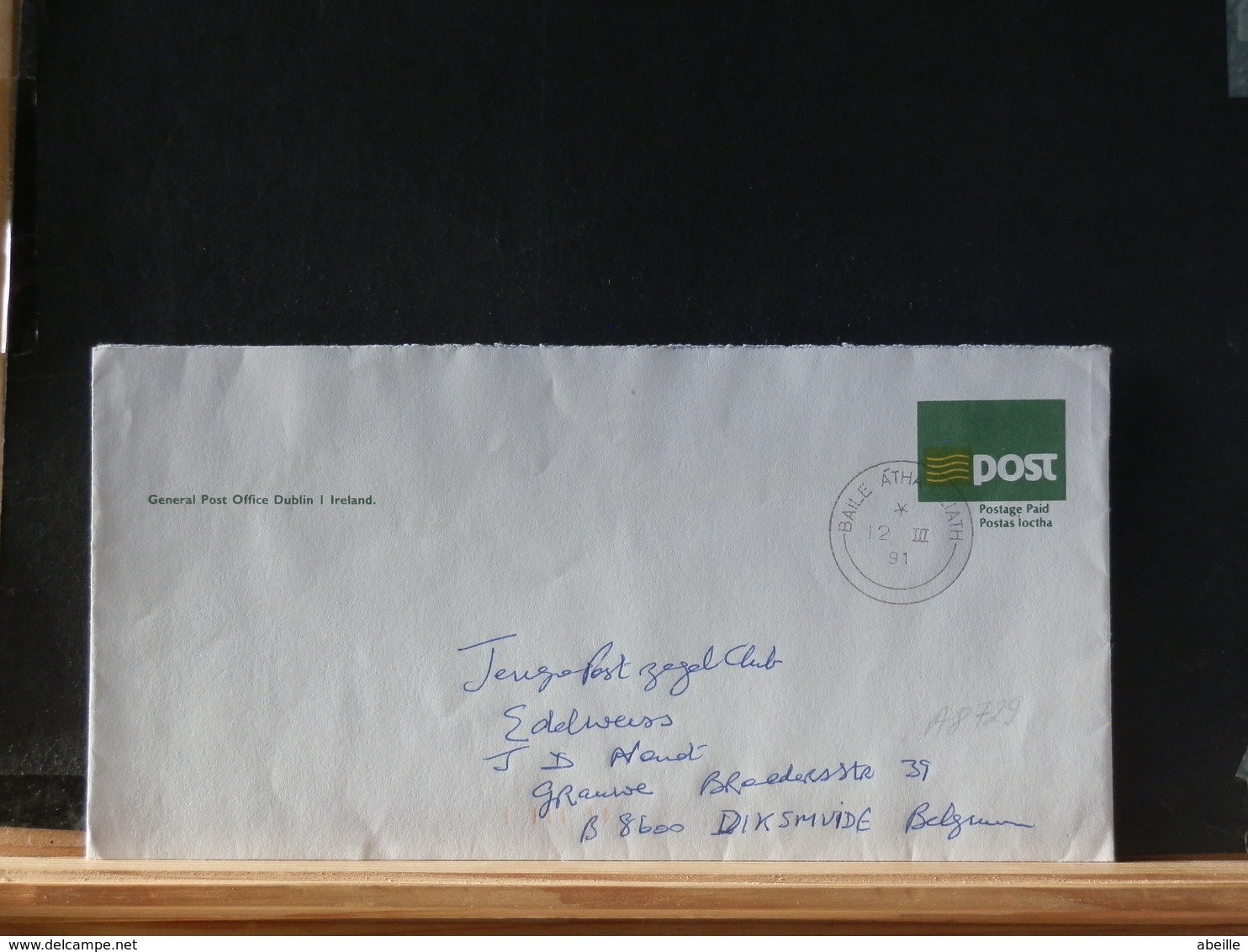 A8729    ENVELOPPE EIRE - Enteros Postales